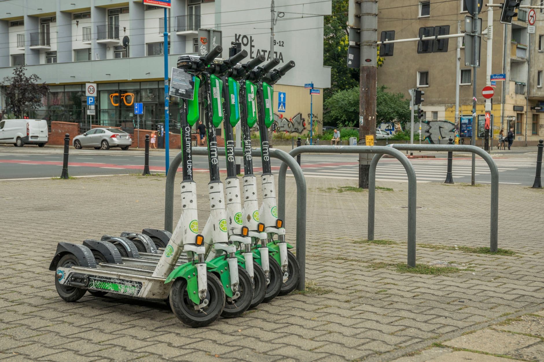E-scooter rental trial